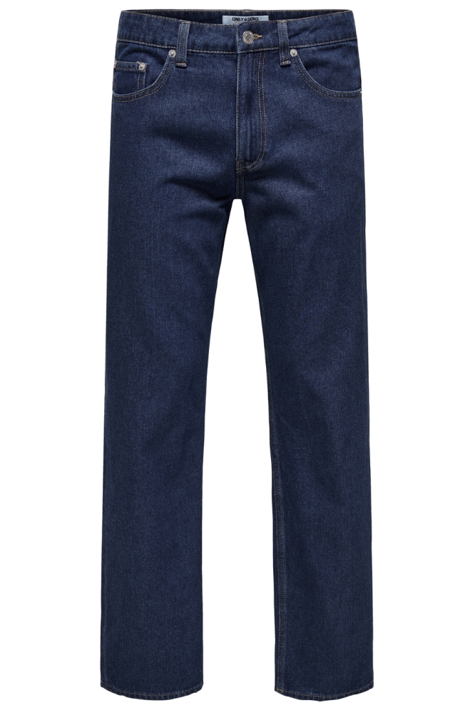 ONSEDGE STRAIGHT 4618 EY BOX PIM J 22034618 Dark Blue Denim/GREEN TINT
